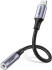 UGREEN Apple Lightning naar 3.5mm Jack Headset Adapter 10CM Zwart afbeelding 2