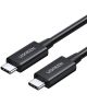 UGREEN USB-C Thunderbolt 4 Video Kabel 100W PD 0.8M Zwart