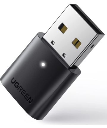 UGREEN USB Adapter Bluetooth 5.0 Receiver Zwart Kabels