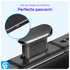 Stofdichte Plug (2-Pack) voor USB-C poort Zwart afbeelding 4
