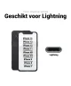 Stofdichte Plug (2-Pack) voor Lightning poort Zwart