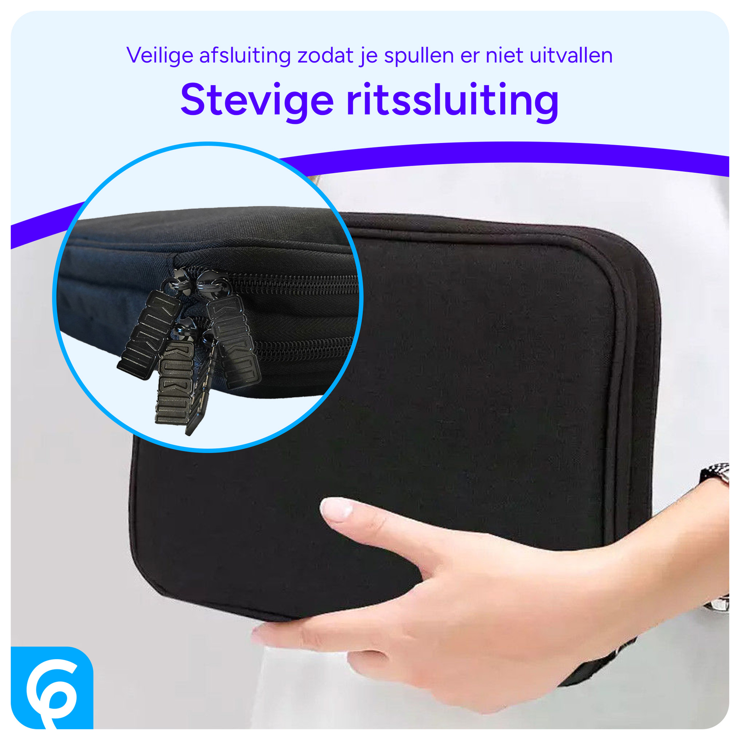 Universele Organizer Opbergtas / Kabel Organizer Tas Bandjes en Kabels afbeelding 5