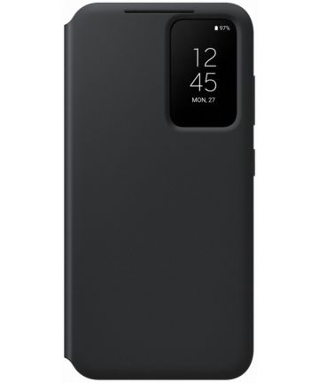 Origineel Samsung Galaxy S23 Hoesje Smart View Wallet Case Zwart Hoesjes