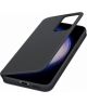 Origineel Samsung Galaxy S23 Hoesje Smart View Wallet Case Zwart