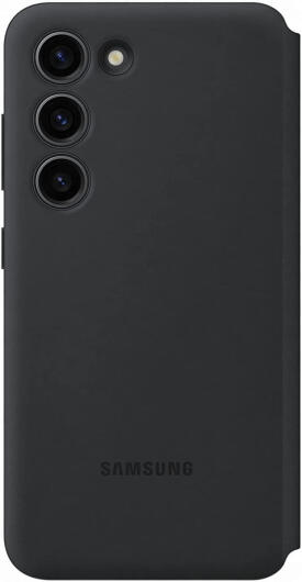 Origineel Samsung Galaxy S23 Hoesje Smart View Wallet Case Zwart afbeelding 4
