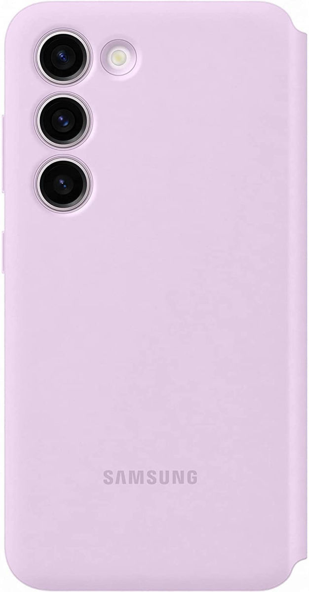 Origineel Samsung Galaxy S23 Hoesje Smart View Wallet Case Paars afbeelding 4