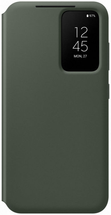 Origineel Samsung Galaxy S23 Hoesje Smart View Wallet Case Groen afbeelding 1