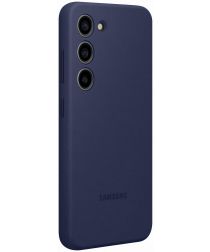 Origineel Samsung Galaxy S23 Hoesje Silicone Case Back Cover Blauw