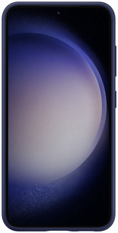 Origineel Samsung Galaxy S23 Hoesje Silicone Case Back Cover Blauw afbeelding 4