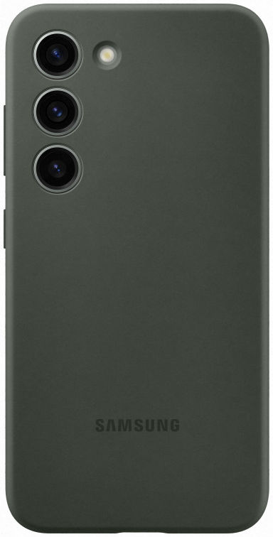 Origineel Samsung Galaxy S23 Hoesje Silicone Case Back Cover Groen afbeelding 2