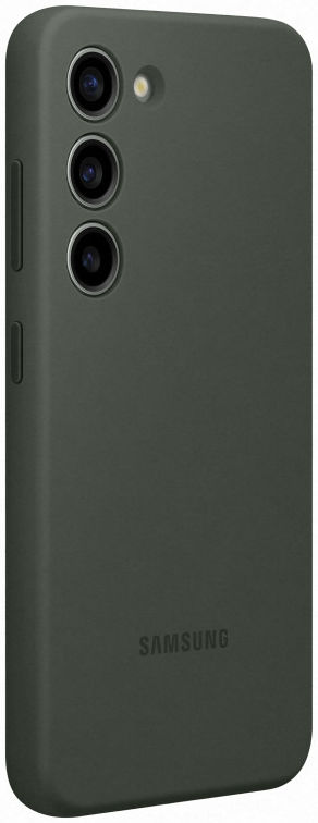 Origineel Samsung Galaxy S23 Hoesje Silicone Case Back Cover Groen afbeelding 1