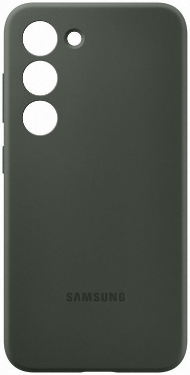Origineel Samsung Galaxy S23 Hoesje Silicone Case Back Cover Groen afbeelding 5