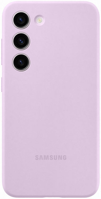 Origineel Samsung Galaxy S23 Hoesje Silicone Case Back Cover Paars afbeelding 2