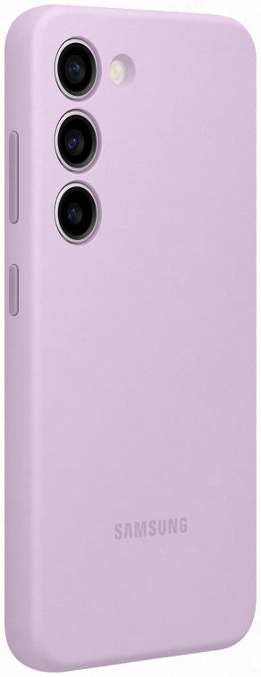 Origineel Samsung Galaxy S23 Hoesje Silicone Case Back Cover Paars afbeelding 1