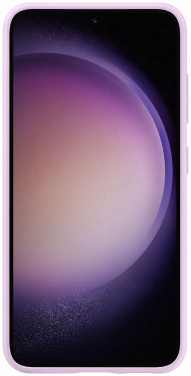 Origineel Samsung Galaxy S23 Hoesje Silicone Case Back Cover Paars afbeelding 6