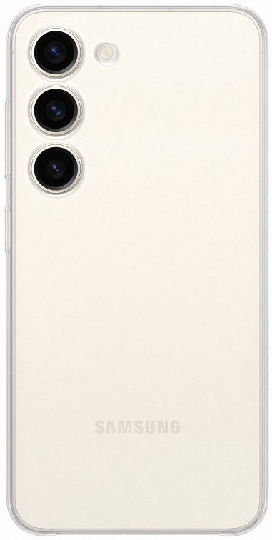 Origineel Samsung Galaxy S23 Hoesje Clear Case Hard Cover Transparant afbeelding 1