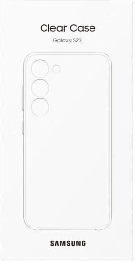 Origineel Samsung Galaxy S23 Hoesje Clear Case Hard Cover Transparant afbeelding 3