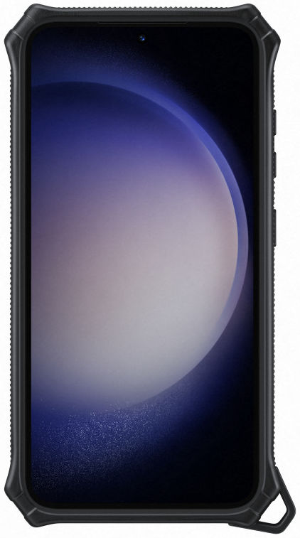 Origineel Samsung Galaxy S23 Hoesje Rugged Gadget Case Zwart afbeelding 6