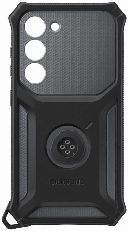 Origineel Samsung Galaxy S23 Hoesje Rugged Gadget Case Zwart afbeelding 4