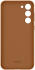Origineel Samsung Galaxy S23 Plus Hoesje Leather Case Back Cover Bruin afbeelding 4