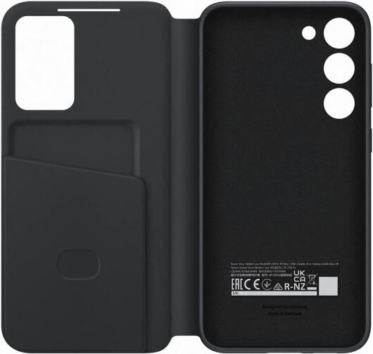 Origineel Samsung Galaxy S23 Plus Hoesje Smart View Wallet Case Zwart afbeelding 6