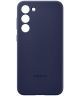 Origineel Samsung S23 Plus Hoesje Silicone Case Back Cover Blauw