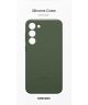 Origineel Samsung S23 Plus Hoesje Silicone Case Back Cover Groen