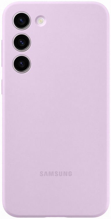 Origineel Samsung S23 Plus Hoesje Silicone Case Back Cover Paars afbeelding 2