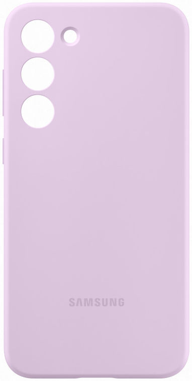 Origineel Samsung S23 Plus Hoesje Silicone Case Back Cover Paars afbeelding 5