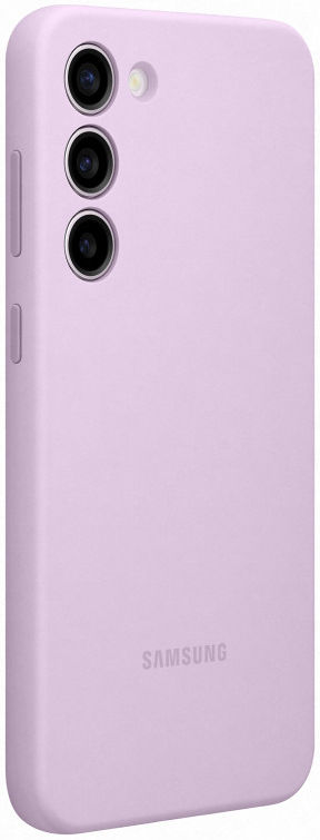 Origineel Samsung S23 Plus Hoesje Silicone Case Back Cover Paars afbeelding 1