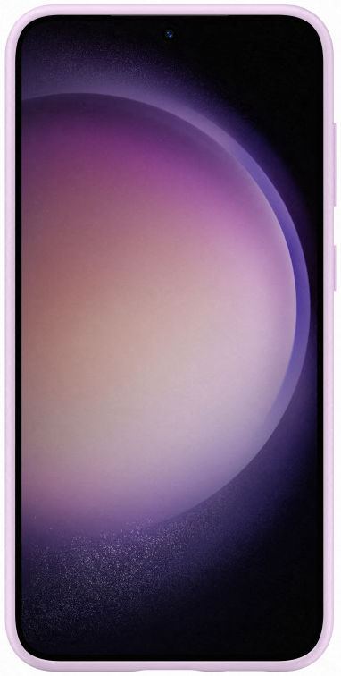 Origineel Samsung S23 Plus Hoesje Silicone Case Back Cover Paars afbeelding 4