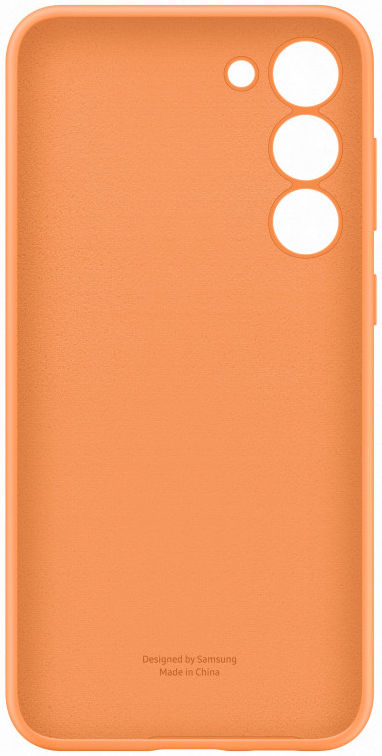 Origineel Samsung S23 Plus Hoesje Silicone Case Back Cover Oranje afbeelding 6