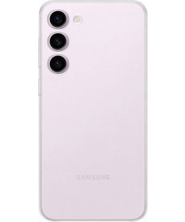 Origineel Samsung S23 Plus Hoesje Clear Case Hard Cover Transparant Hoesjes
