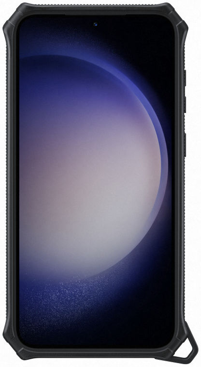 Origineel Samsung Galaxy S23 Plus Hoesje Rugged Gadget Case Zwart afbeelding 2