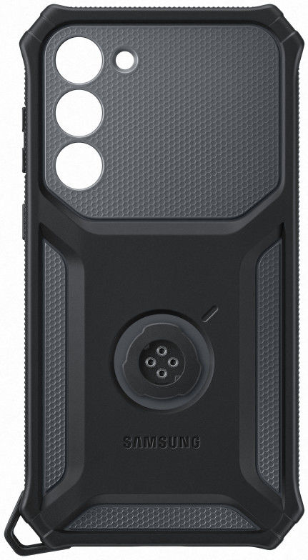 Origineel Samsung Galaxy S23 Plus Hoesje Rugged Gadget Case Zwart afbeelding 7
