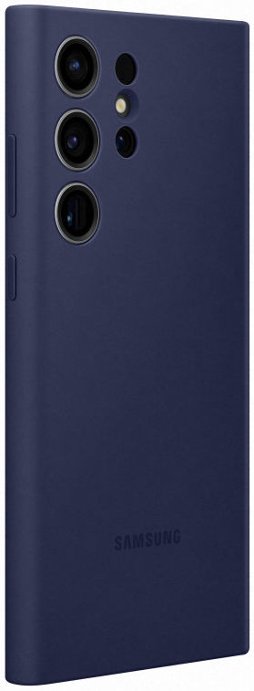 Origineel Samsung S23 Ultra Hoesje Silicone Case Back Cover Blauw afbeelding 2