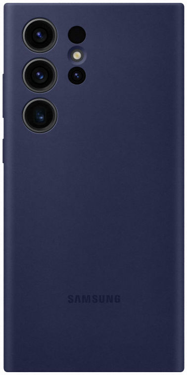 Origineel Samsung S23 Ultra Hoesje Silicone Case Back Cover Blauw afbeelding 1