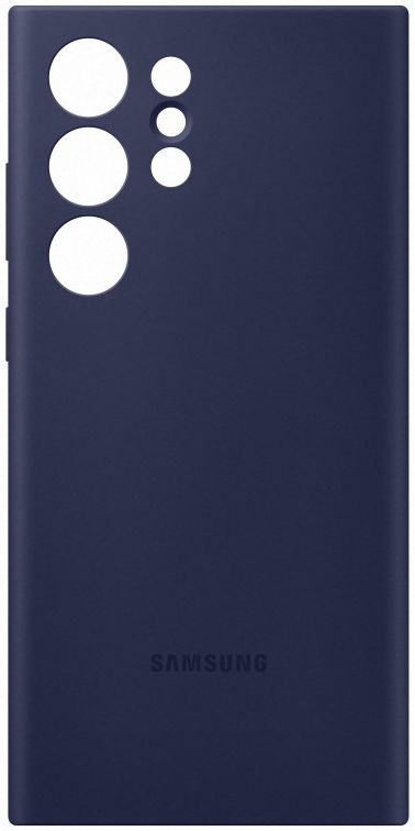 Origineel Samsung S23 Ultra Hoesje Silicone Case Back Cover Blauw afbeelding 5