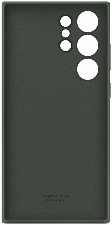 Origineel Samsung S23 Ultra Hoesje Silicone Case Back Cover Groen afbeelding 6