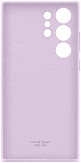 Origineel Samsung S23 Ultra Hoesje Silicone Case Back Cover Paars afbeelding 5