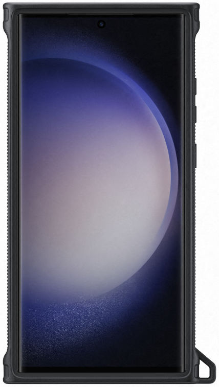 Origineel Samsung Galaxy S23 Ultra Hoesje Rugged Gadget Case Zwart afbeelding 2