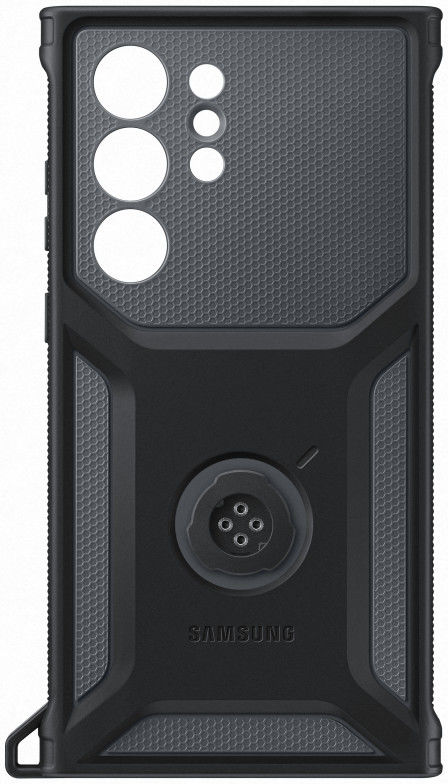 Origineel Samsung Galaxy S23 Ultra Hoesje Rugged Gadget Case Zwart afbeelding 5