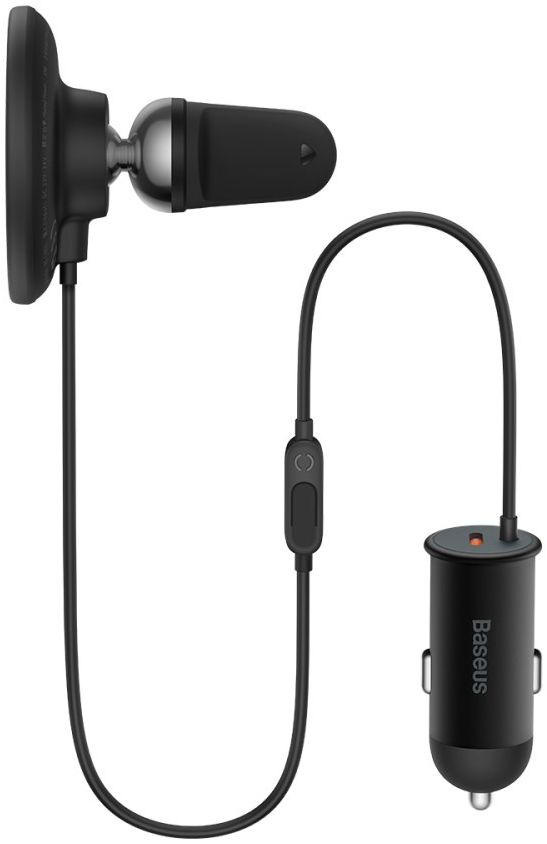 Baseus Autolader 25W met MagSafe Ventilatierooster Houder 15W Zwart afbeelding 12