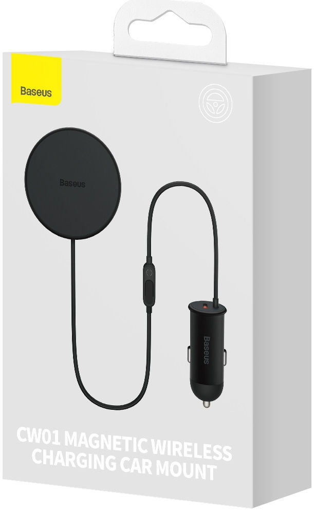 Baseus Autolader 25W met MagSafe Ventilatierooster Houder 15W Zwart afbeelding 13