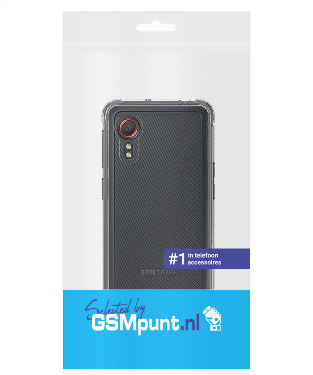 Samsung Galaxy Xcover 5 Hoesje Armor Back Cover Transparant afbeelding 8