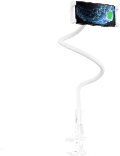 Choetech Bureau Telefoonhouder Zwanenhals met Draadloos Opladen 15W afbeelding 1