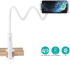 Choetech Bureau Telefoonhouder Zwanenhals met Draadloos Opladen 15W afbeelding 2