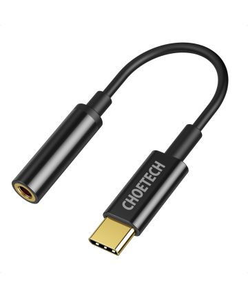 Choetech USB-C naar 3.5mm Jack Audio Adapter met DAC Chip Kabels