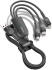 Essager 3-in-1 66W USB naar Lightning/USB-C/Micro USB Kabel 1.2M Zwart afbeelding 7