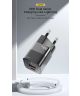 Essager Square Brick 33W GaN Snellader Power Delivery Adapter Wit